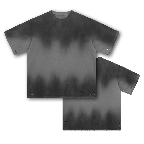Summer Loose Casual Washed, Aged And Brushed American Men's Top
